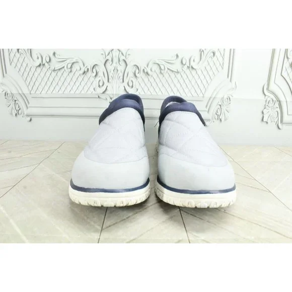 LL Bean Gray Nylon Mesh Cozy Fleece Ultralight PrimaLoft Slippers 10 M - Picture 4 of 9